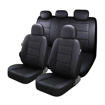 ONEMAXES Lux Artificial PU Leather Car Seat Cover Universal