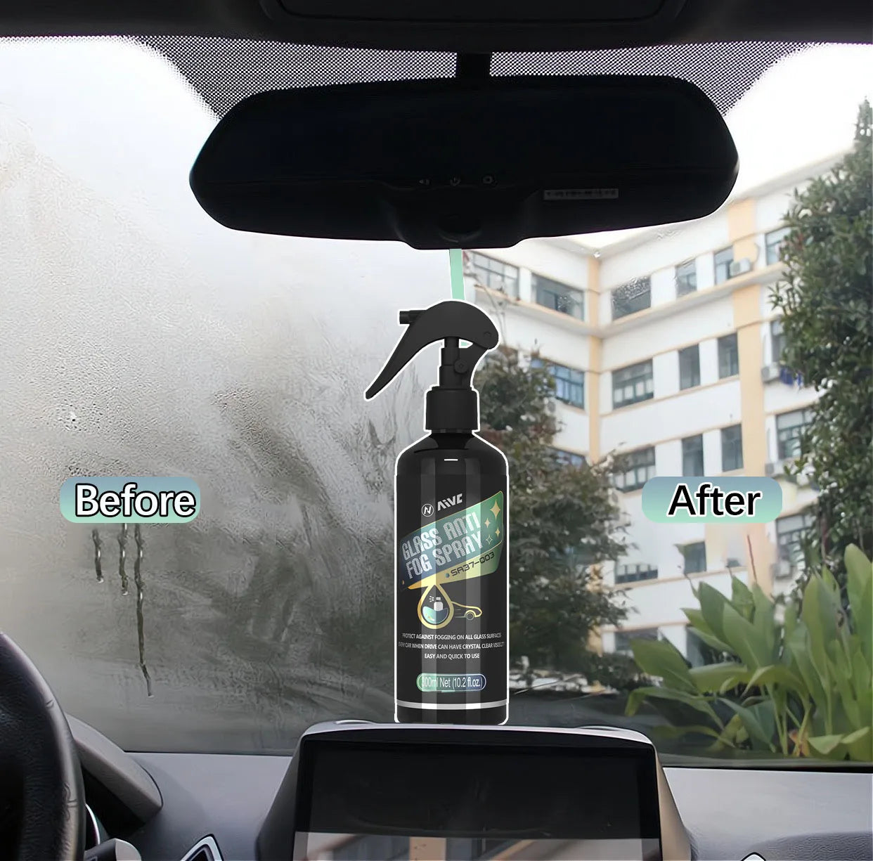 ONEMAXES Glass Anti Fog Coating Spray AIVC Rearview Mirror Antifogging