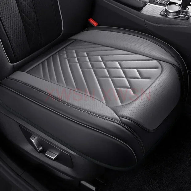 ONE MAXESFull Coverage Pu Leather Car Seat Cover Cushion for HYUNDAI Solaris Sonata Creta Encino Elantra Ix25 Ix35 Kona Auto Accessories