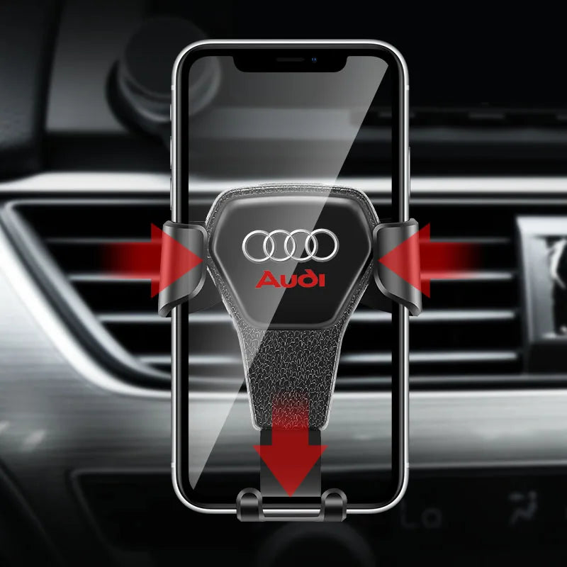 ONEMAXES Car Phone Holder Gravity Sensing Auto Grip Universal Bracket For Audi