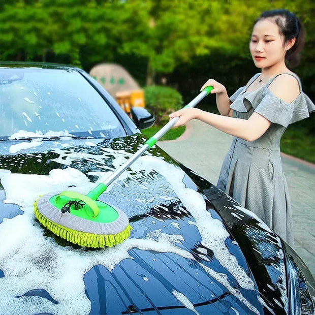 ONEMAXES Car Washing Brush Mop Long Handle Car Cleaning