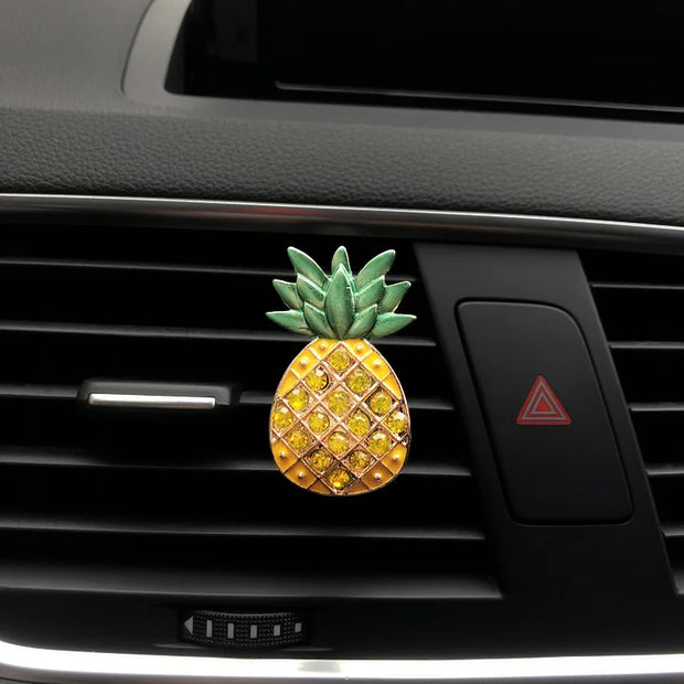 ONEMAXES Auto Lufterfrischer Parfüm Strass Ananas