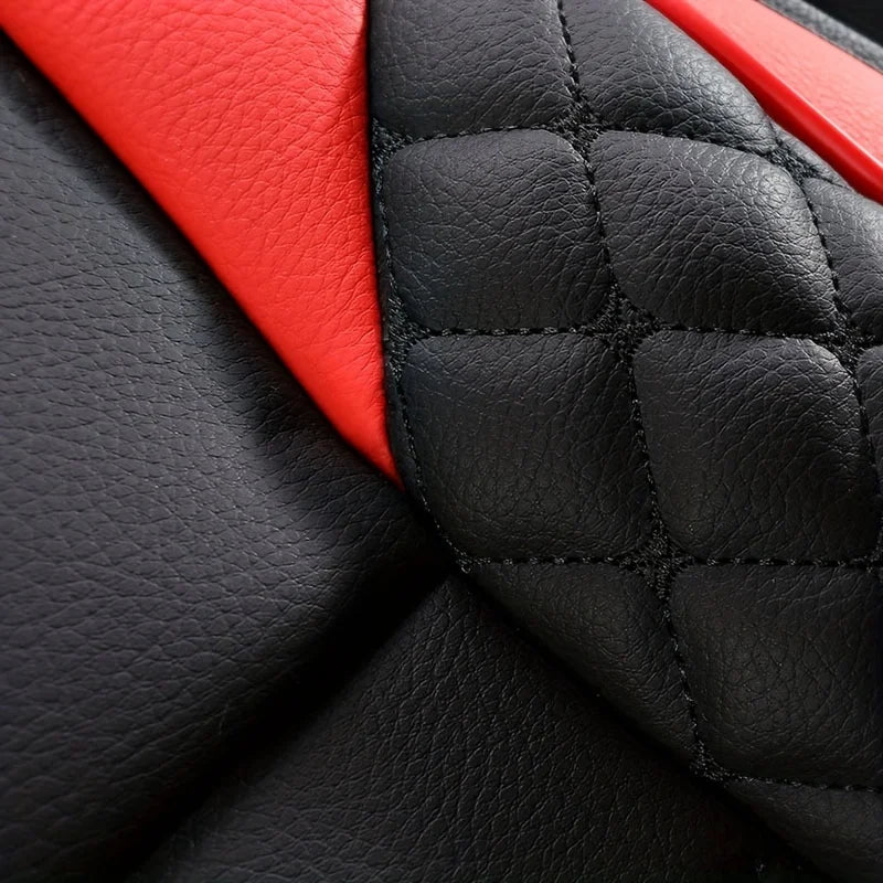 ONEMAXES Elegant Universal Faux Leather Car Seat Cover