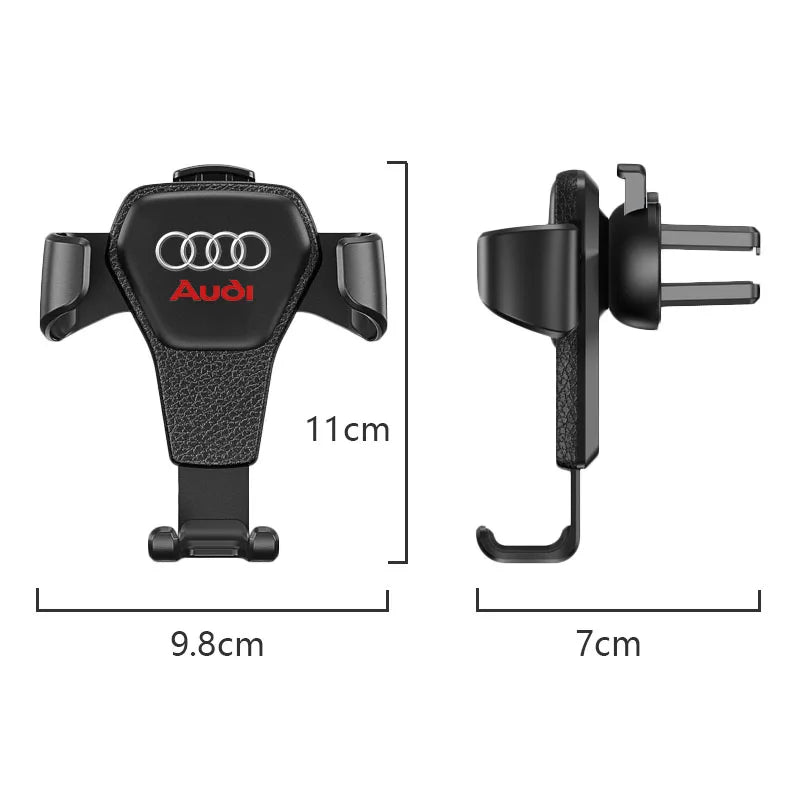 ONEMAXES Car Phone Holder Gravity Sensing Auto Grip Universal Bracket For Audi