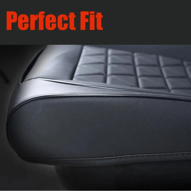 ONEMAXES New Front Car Seat Cover PU Leather