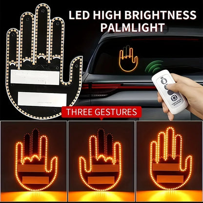 ONEMAXES Car Finger Lights with Remote Controls