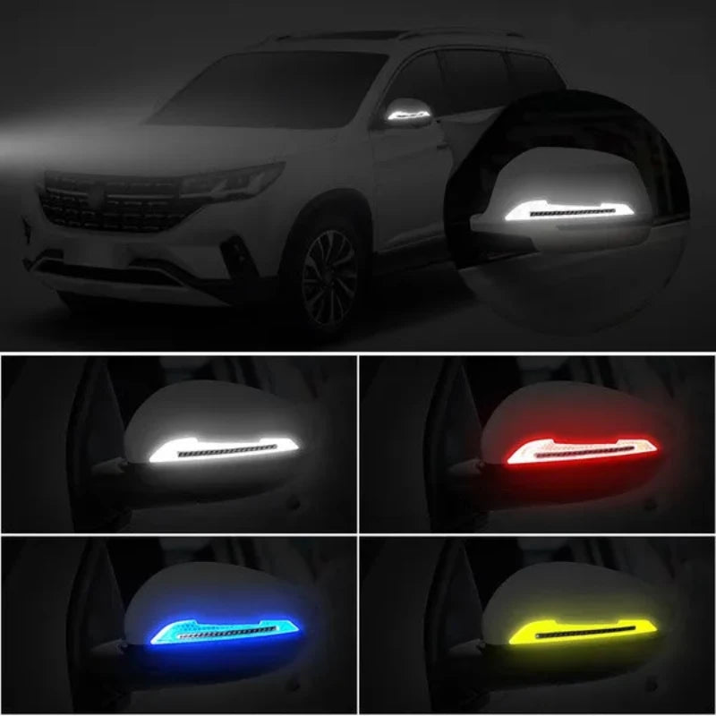 ONEMAXES Car Reflective Stickers Collision avoidance Warning Strip