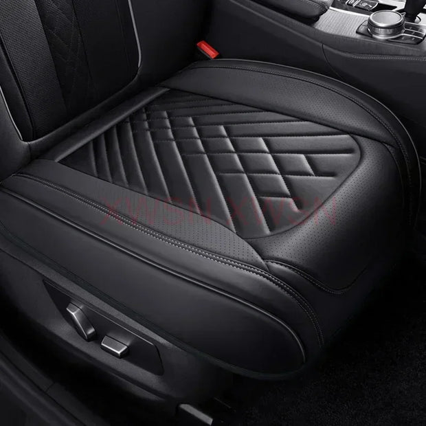 ONE MAXESFull Coverage Pu Leather Car Seat Cover Cushion for HYUNDAI Solaris Sonata Creta Encino Elantra Ix25 Ix35 Kona Auto Accessories