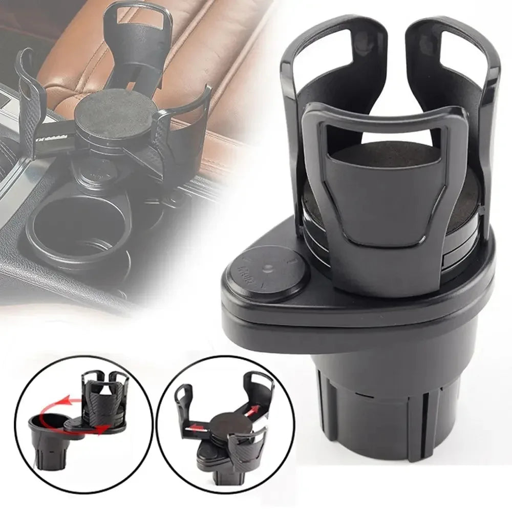 ONEMAXES Two in One Car Anti Slip Cup Holder