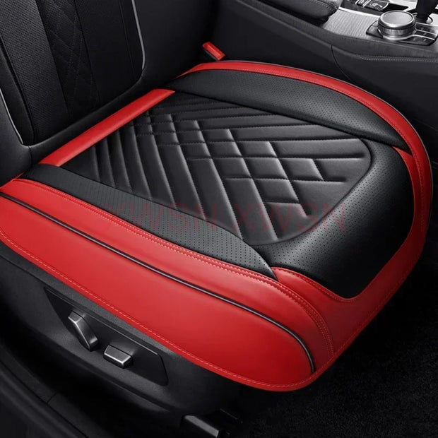 ONE MAXESFull Coverage Pu Leather Car Seat Cover Cushion for HYUNDAI Solaris Sonata Creta Encino Elantra Ix25 Ix35 Kona Auto Accessories