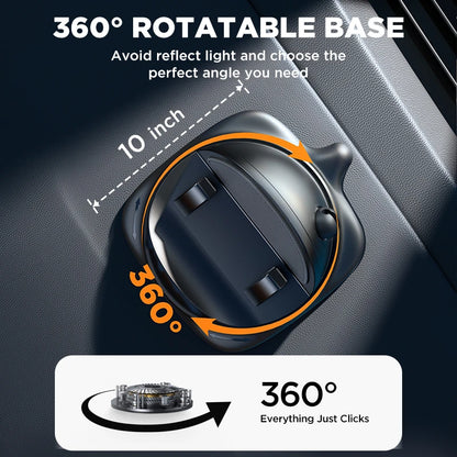 ONEMAXES Dashboard Car Phone Holder 360° Rotation Smartphone