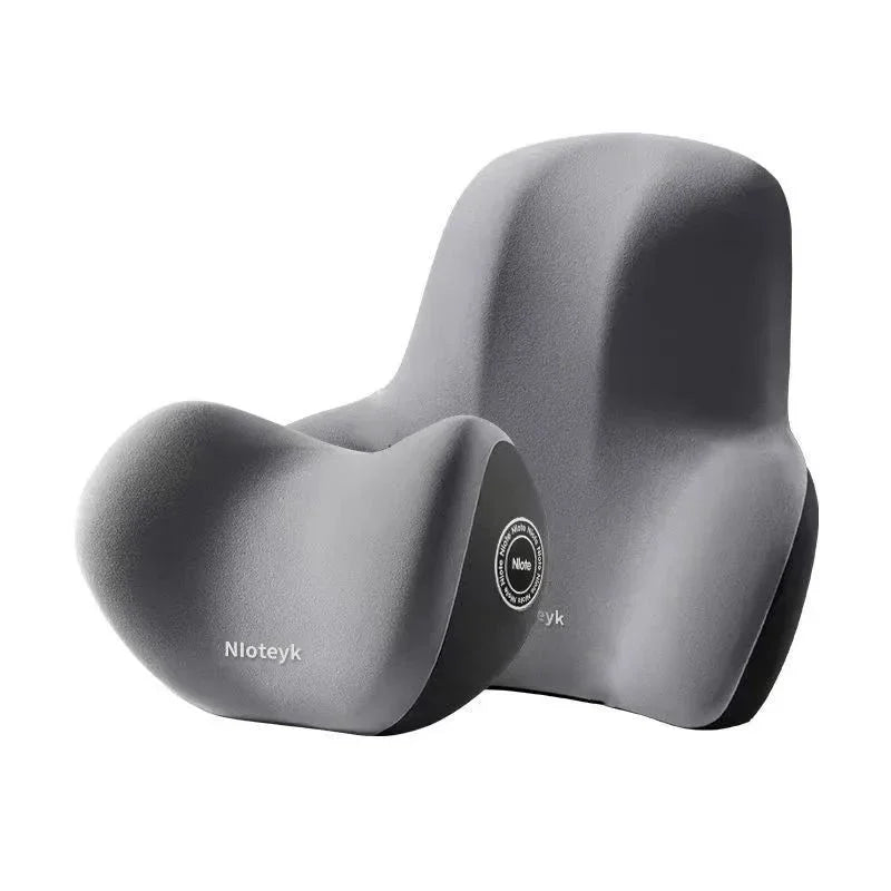 ONEMAXES Car Neck Pillow Protective Lumbar Back Support Breathable