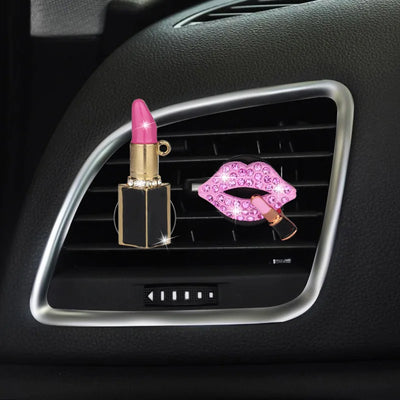 ONEMAXES Lipstick Car Decoration Interior Air Freshener Auto