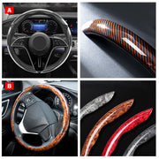 ONEMAXES  Car Steering Wheel Cover Anti-skid Booster Cover 2/3PCS