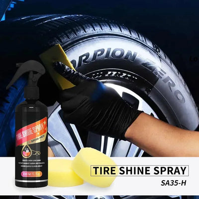 ONEMAXES Tire Shine Spray Aivc Tyre Gloss Coating Plastic Rubber Wheel