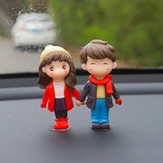 ONEMAXES Car Accessories Cute Cartoon Couples