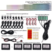 ONEMAXES RGB Symphony Car Atmosphere Interior LED 14 in 1 18 in 1 64 Colo