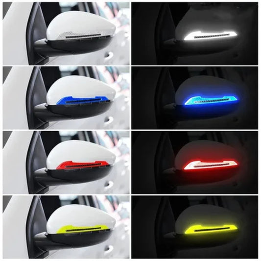 ONEMAXES Car Reflective Stickers Collision avoidance Warning Strip