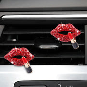 ONEMAXES Lipstick Car Decoration Interior Air Freshener Auto