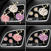 ONEMAXES Car Air Freshener Ballet Girl Car Air Conditioner