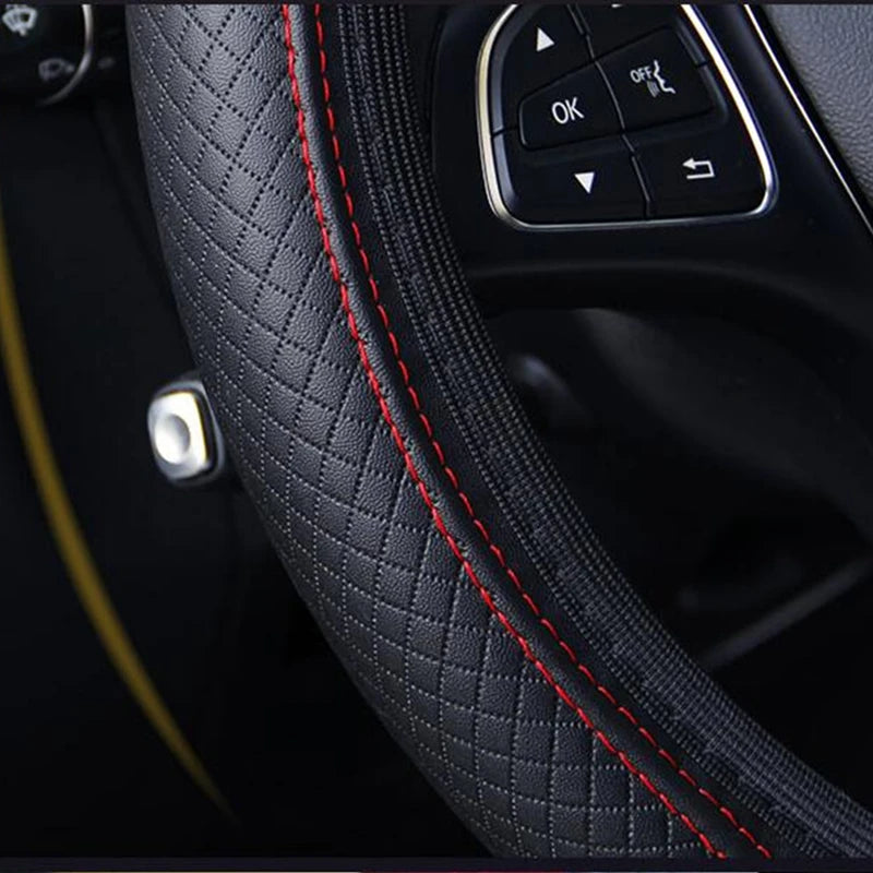 ONEMAXES Automobile universal steering wheel cover non-slip car