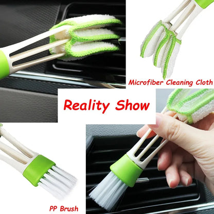 ONEMAXES Cleaning Kit for Cars Details of Air Vents Brush 14/33PCS