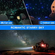 ONEMAXES  Car Starry Sky Car Fiber Optic Light  APP 16W RGBW DC12V