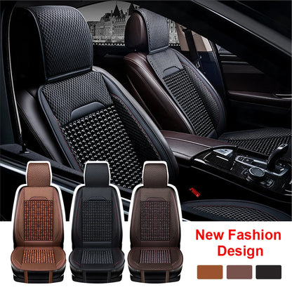 ONEMAXES PU Leather Universal Car Seat Covers