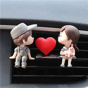 ONEMAXES Car Perfume Air Vent Clip Cute Auto Gift Car Decoration Boy Girl Couple