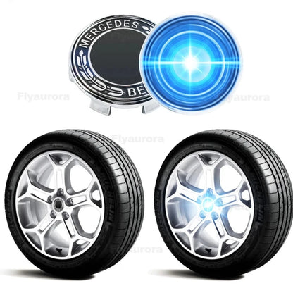 ONEMAXES Hub Light  Car  Wheel Caps LED Light 4PCS