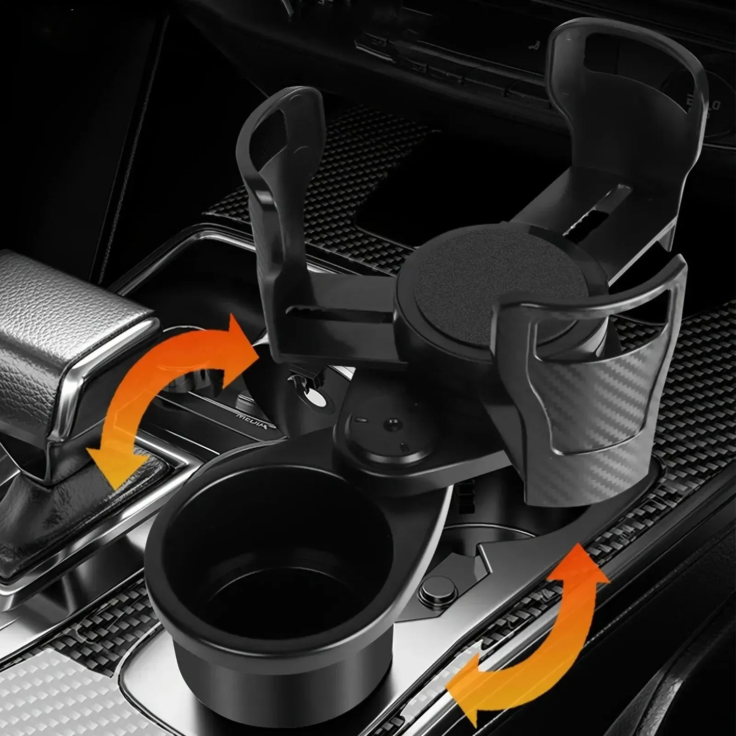 ONEMAXES Two in One Car Anti Slip Cup Holder