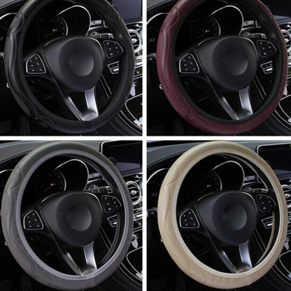 ONEMAXES Anti-Slip Steering Wheel Cover Braid On The Steering Wheel Cover  3 colors