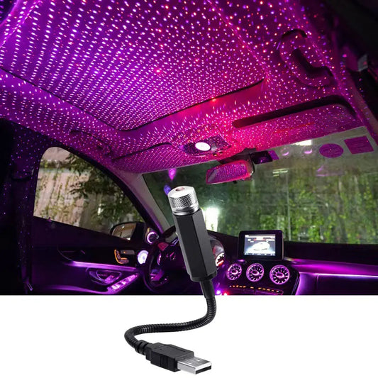 ONEMAXES Romantic LED Car Roof Star Night Light