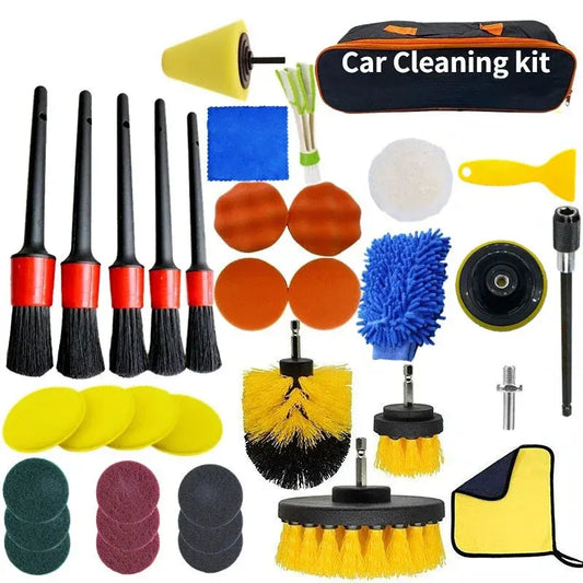 ONEMAXES Cleaning Kit for Cars Details of Air Vents Brush 14/33PCS