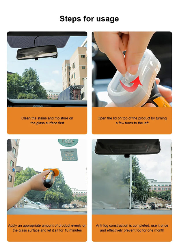 ONEMAXES Car Rainproof Oil Film Remover Windshields Antifouling Automobile