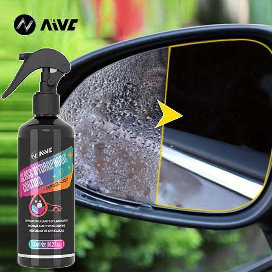 Car Glass Hydrophobic Nano Spray  AIVC Window Waterproof Coating Rearview Mirror Rain Coating Auto Hydrophobic Glass Polishing