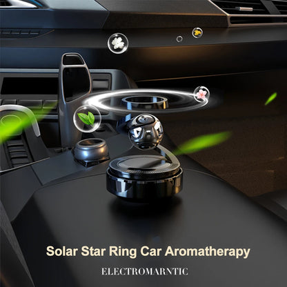 ONEMAXES Solar Car Air Freshener Interstellar Levitation Rotating