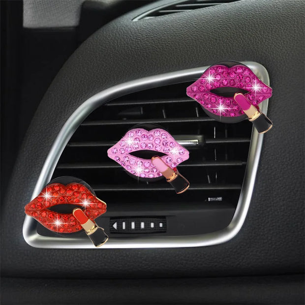 ONEMAXES Lipstick Car Decoration Interior Air Freshener Auto