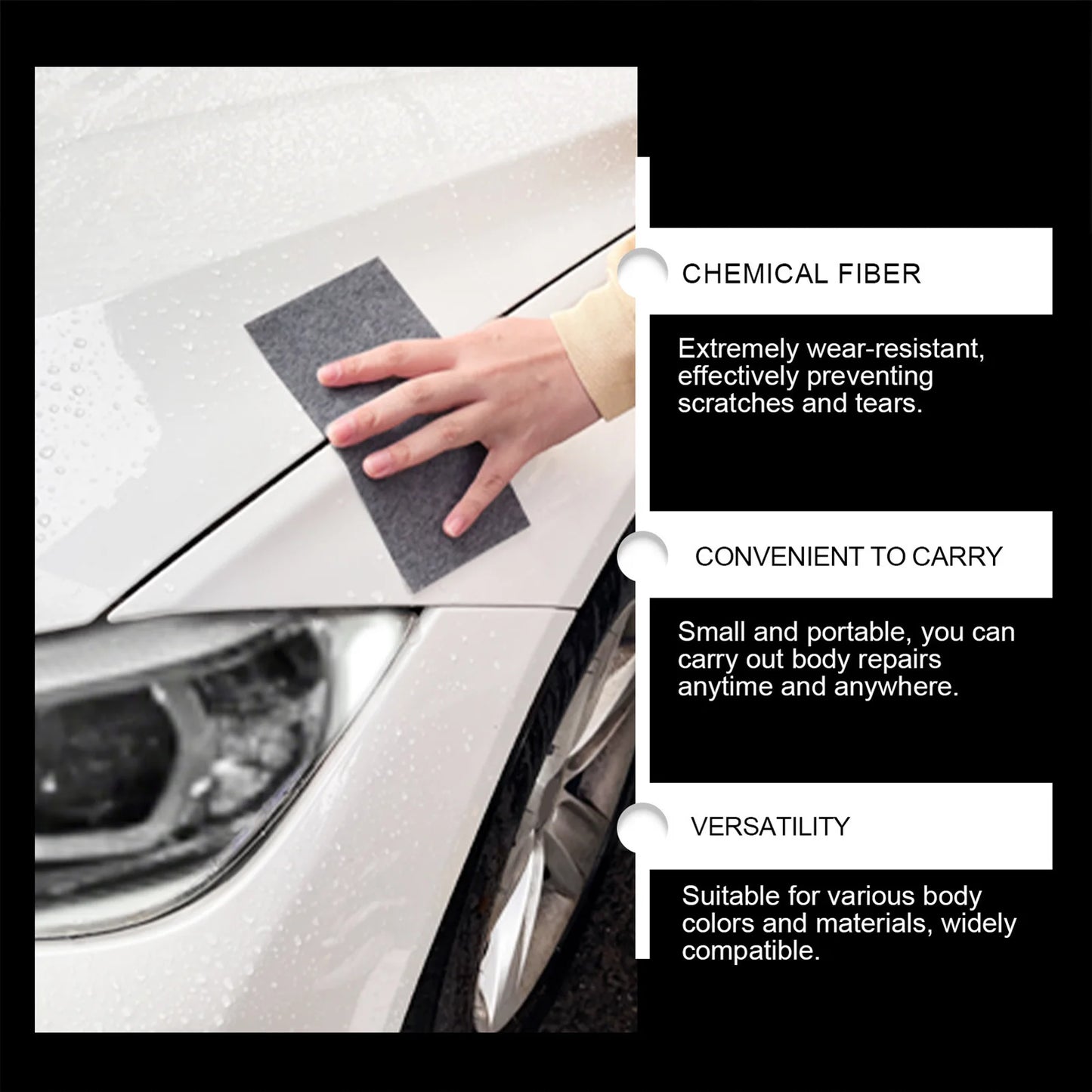 ONEMAXES Car Scratches Remover Cloth