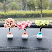 ONEMAXES New Car Mini Tree Decorations Center