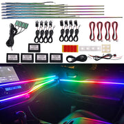 ONEMAXES RGB Symphony Car Atmosphere Interior LED 14 in 1 18 in 1 64 Colo