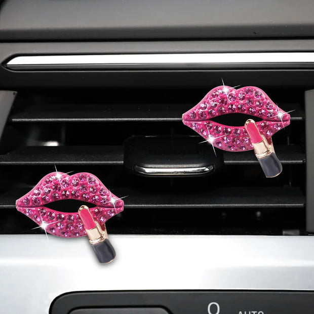 ONEMAXES Lipstick Car Decoration Interior Air Freshener Auto